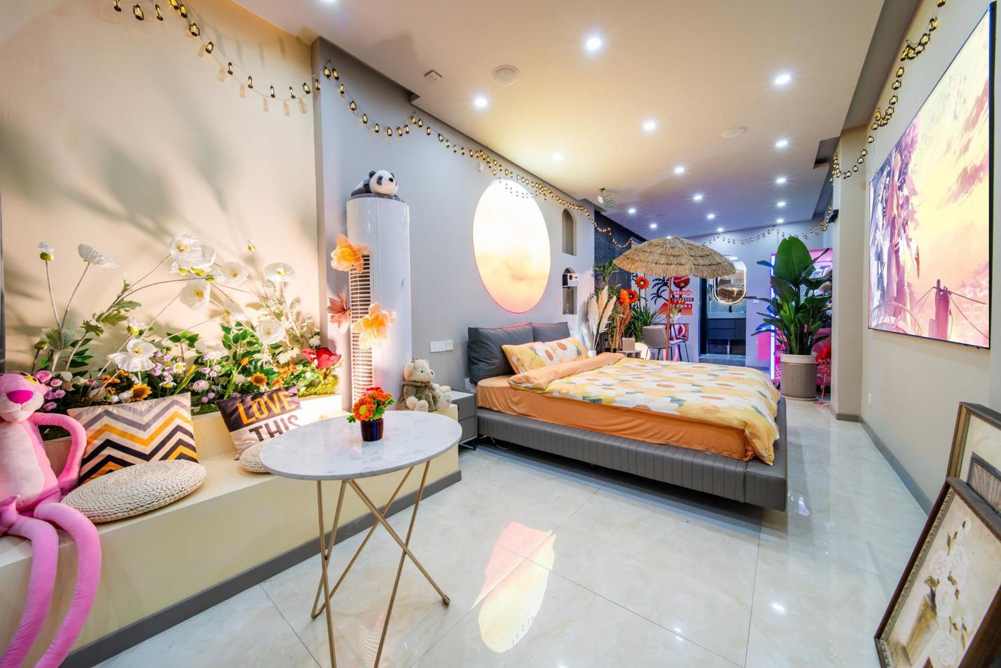 Qixi Boutique Apartment Lianyungang Bagian luar foto