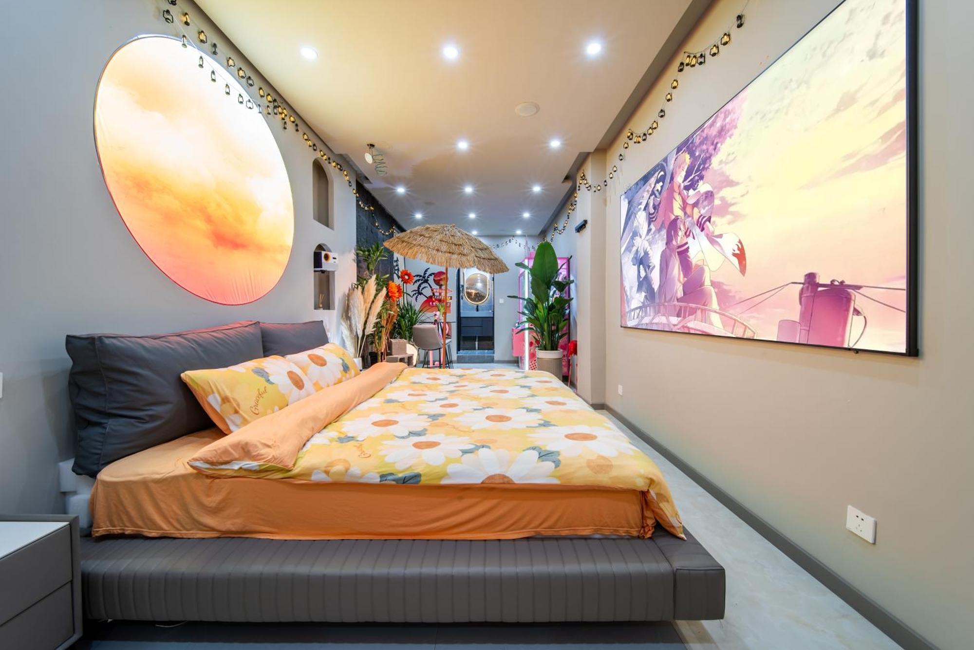 Qixi Boutique Apartment Lianyungang Bagian luar foto