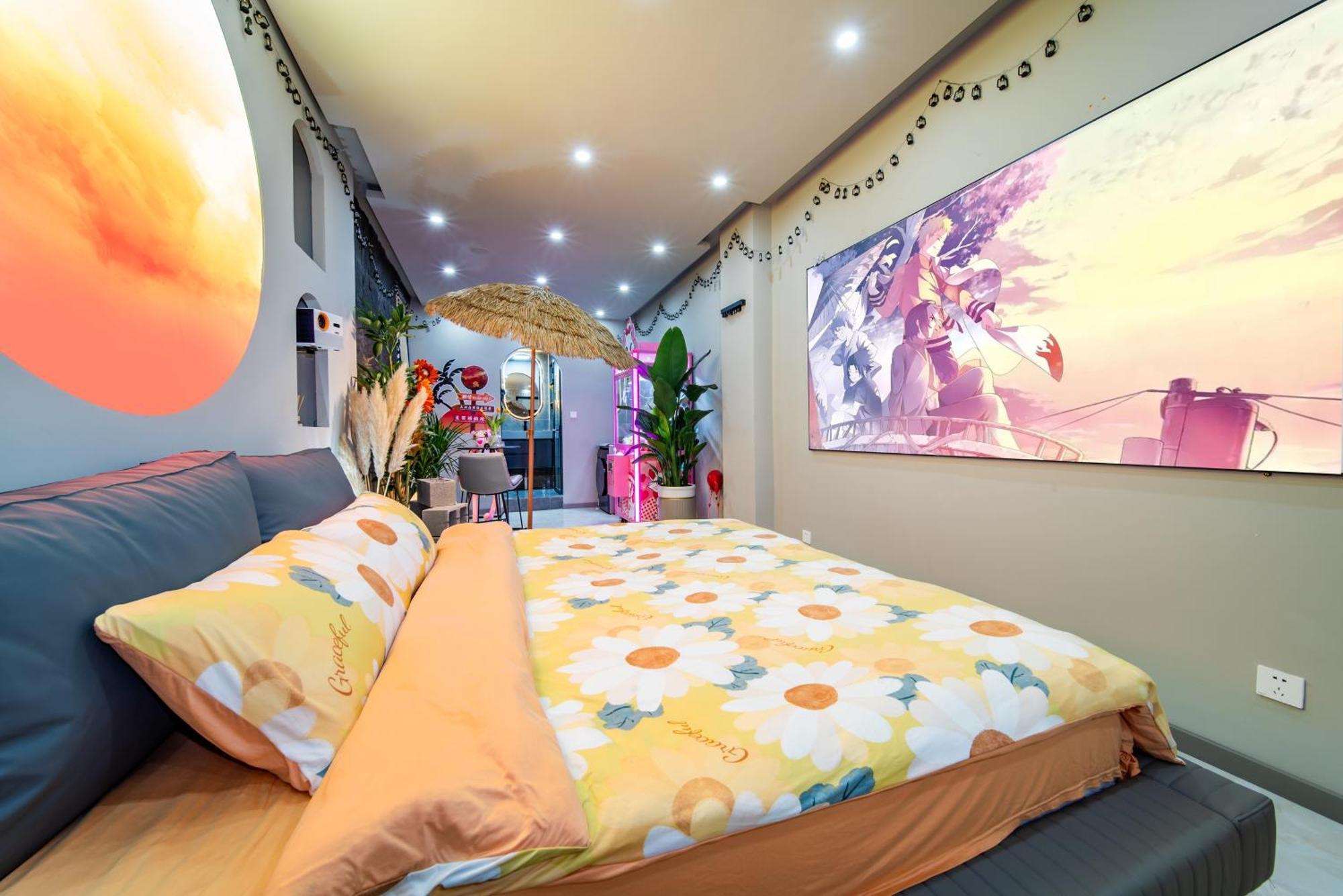 Qixi Boutique Apartment Lianyungang Bagian luar foto