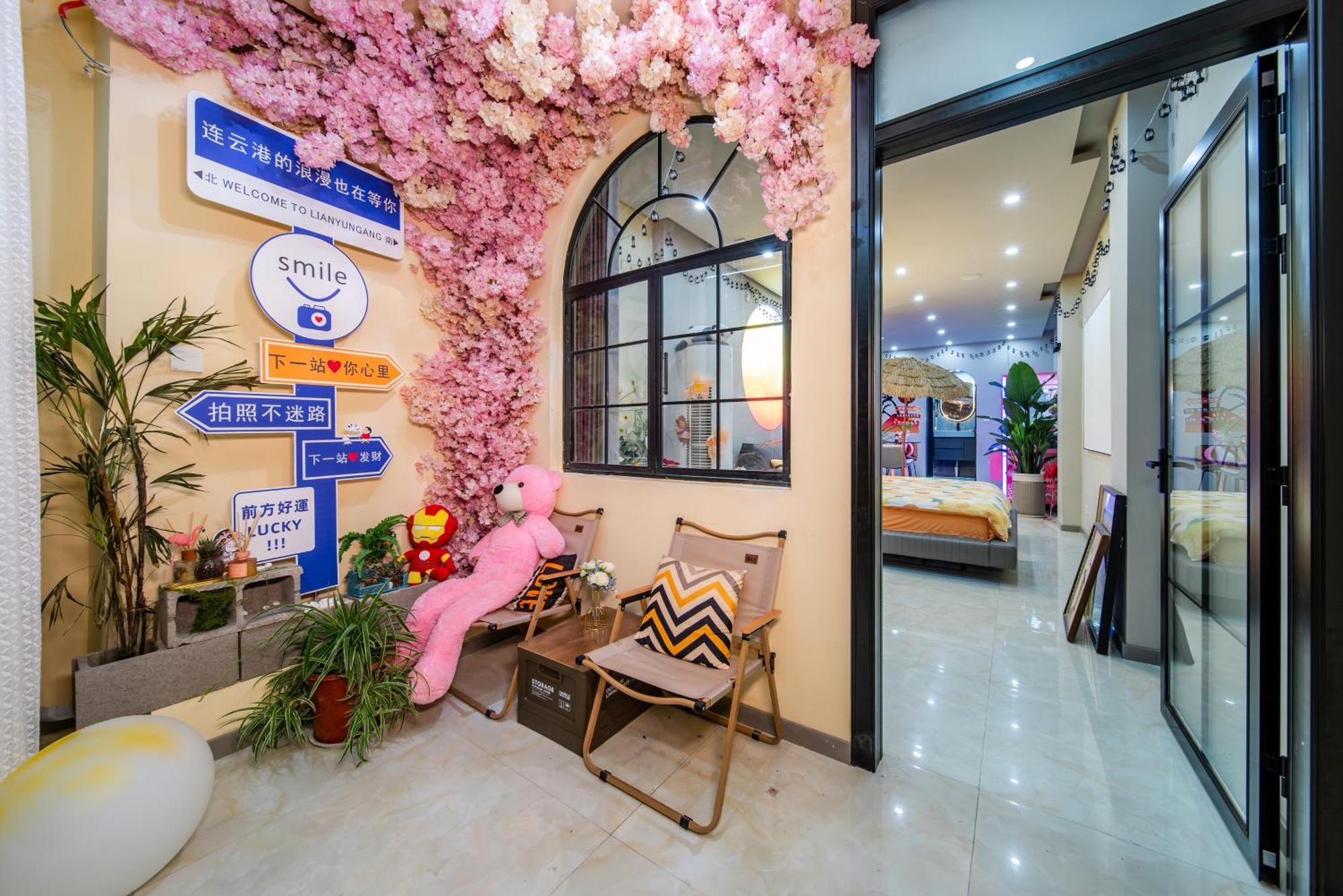 Qixi Boutique Apartment Lianyungang Bagian luar foto