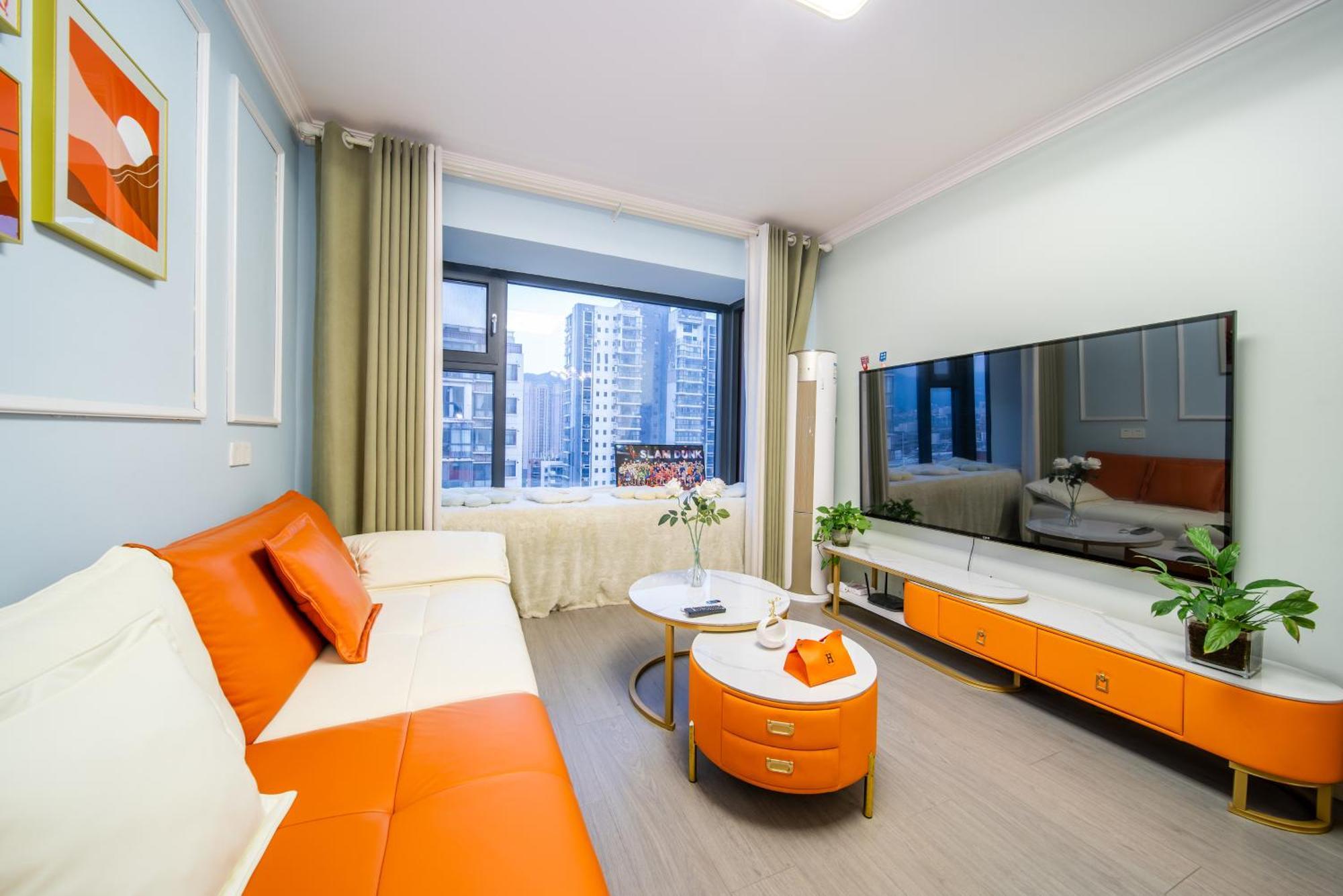 Qixi Boutique Apartment Lianyungang Bagian luar foto