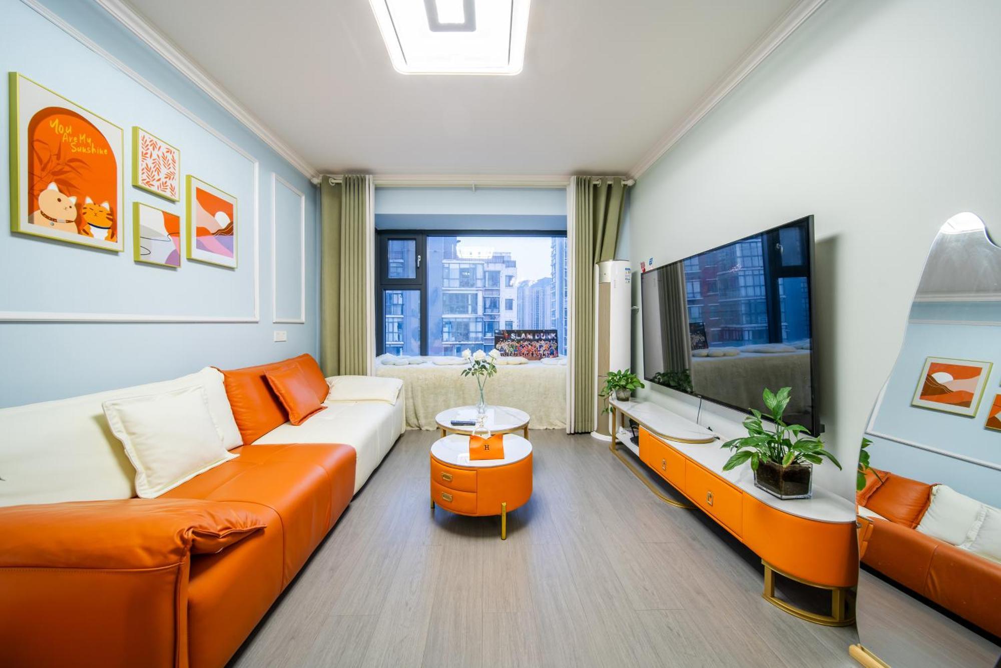 Qixi Boutique Apartment Lianyungang Bagian luar foto