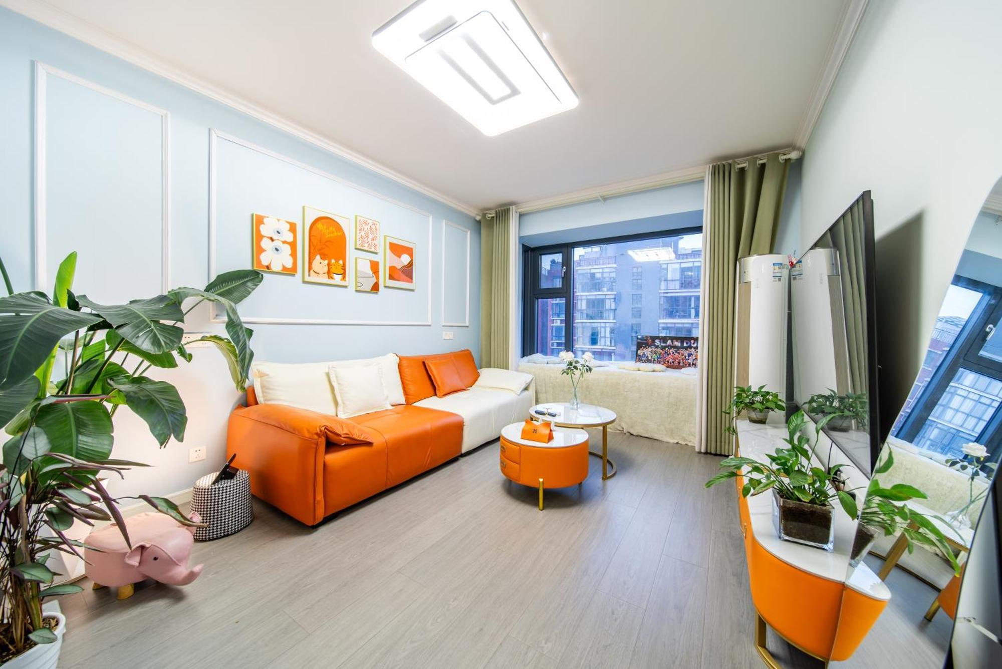 Qixi Boutique Apartment Lianyungang Bagian luar foto